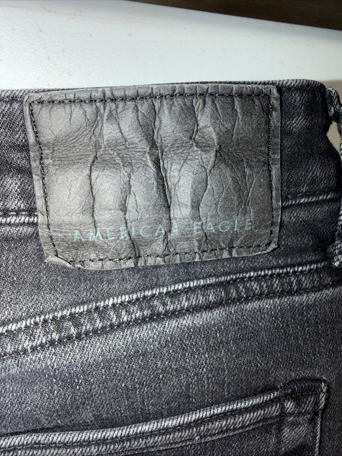 American Eagle Next Level Flex Jeans Men’s 32x28 Faded Black Slim Straight