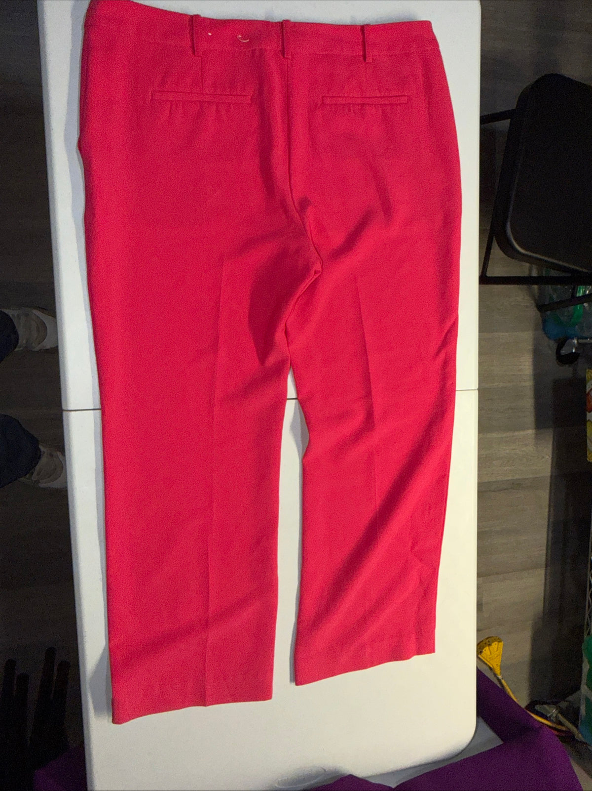 Liz Claiborne Fushsia Taliored Trouser Slacks- Womens Size 12