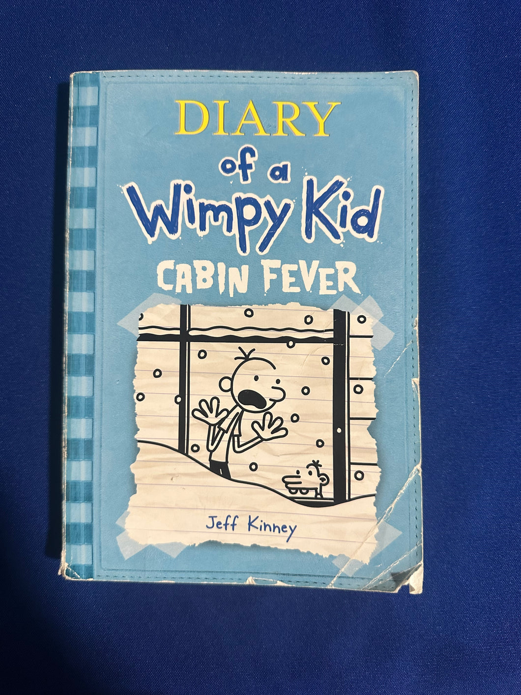 Diary Of a Wimpy Kid Cabin Fever Book by Jeff Kinney