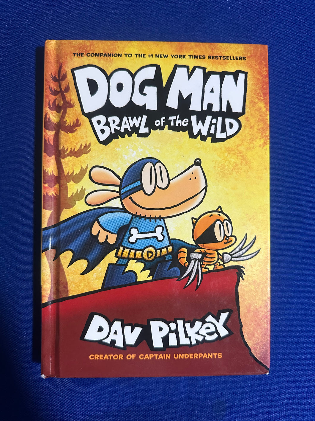 Dog Man Brawl of The Wild Book by Dav Pilkey