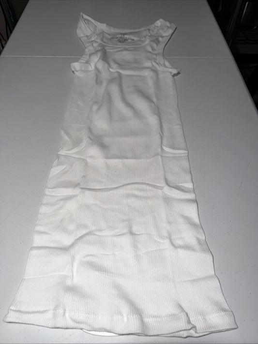 3V Brand White Mens Tank Top L/G 42-44 100 Cotton
