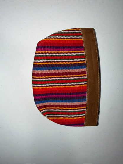 Handmade Striped Woven Pattern Coin Purse And Key holder
