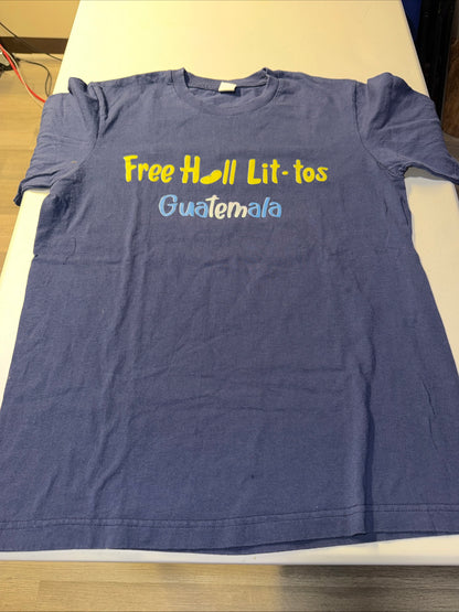 Guatemala Slang Graphic Tee Size L For Youth