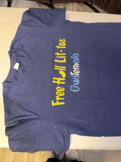 Guatemala Slang Graphic Tee Size L For Youth