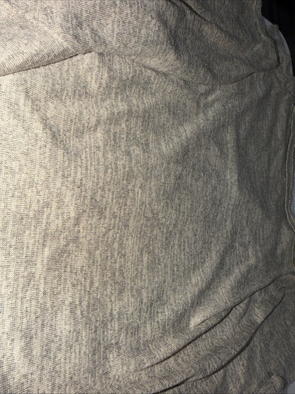 Style & Co Gray Heathered Long Sleeve Top Size L