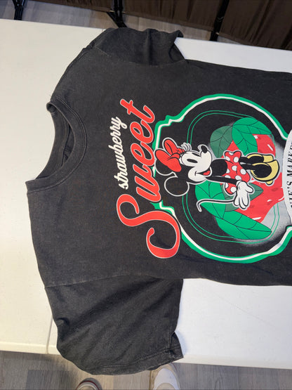 Disney Minnie Mouse “Strawberry Sweet- Minnie’s Market Graphic Tee Size XS