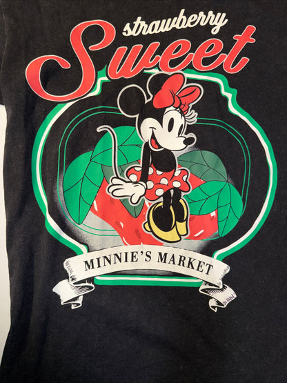 Disney Minnie Mouse “Strawberry Sweet- Minnie’s Market Graphic Tee Size XS
