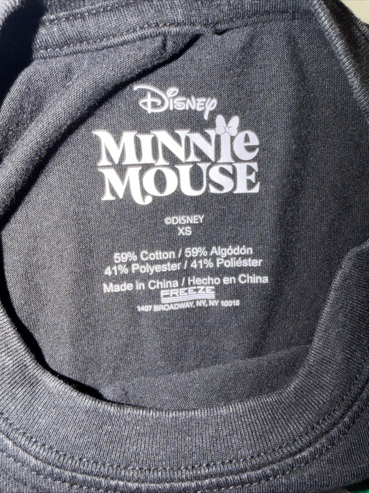 Disney Minnie Mouse “Strawberry Sweet- Minnie’s Market Graphic Tee Size XS