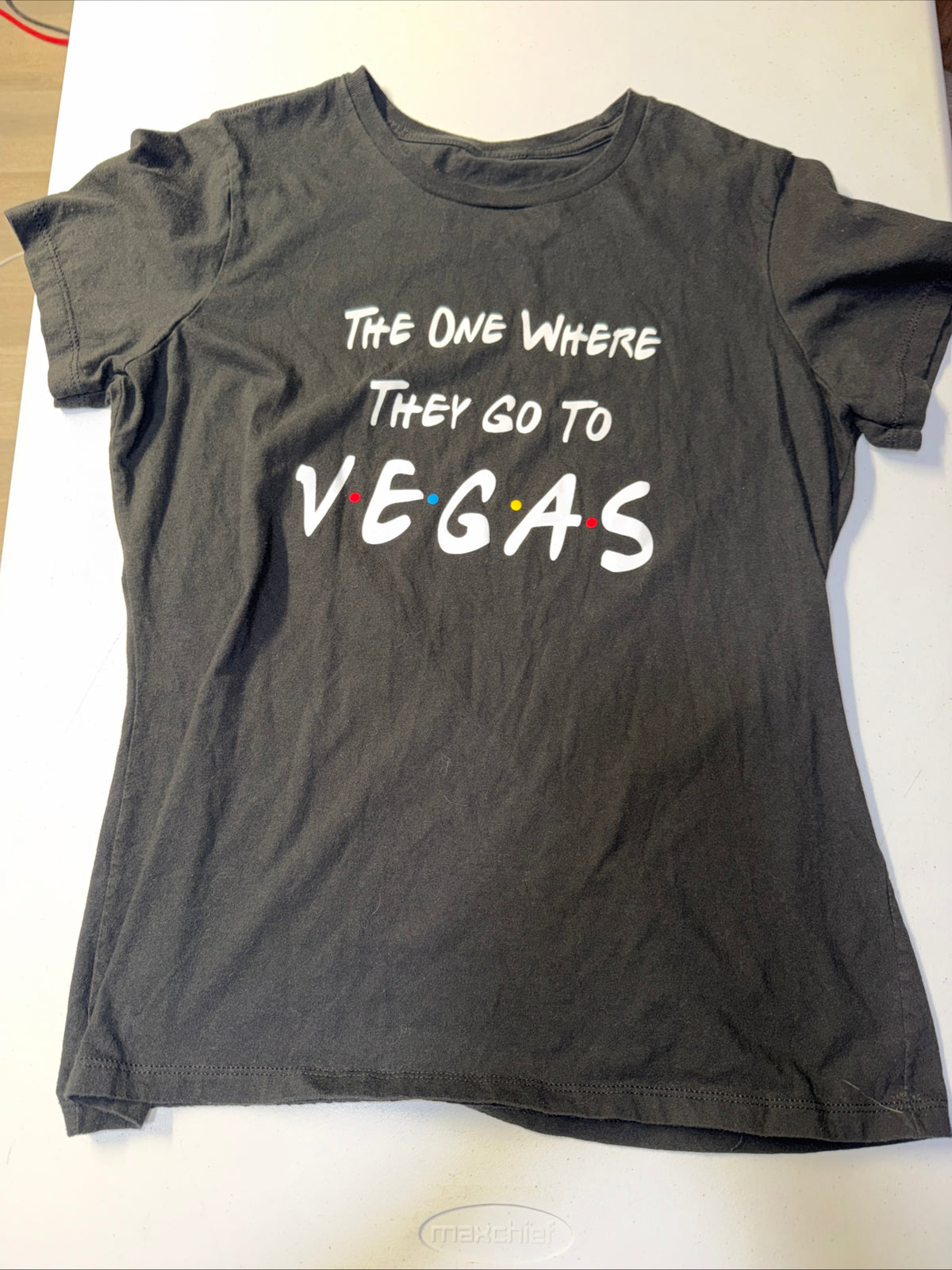 “The One Where They Go To Vegas” Friends-Inspired Graphic T-Shirt Size S Men