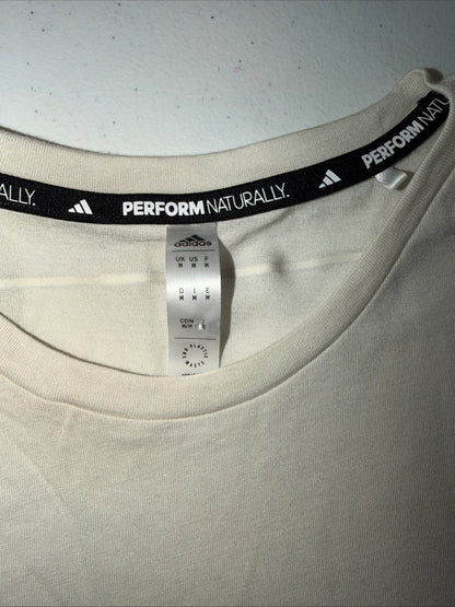 Adidas Men’s Light Grey Workout Essentials Athletic T-Shirt Size M for Men