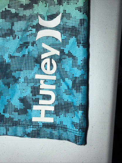 Hurley Boys Rainbow Digital Camo Board Shorts Swim Trunks Size 14-16
