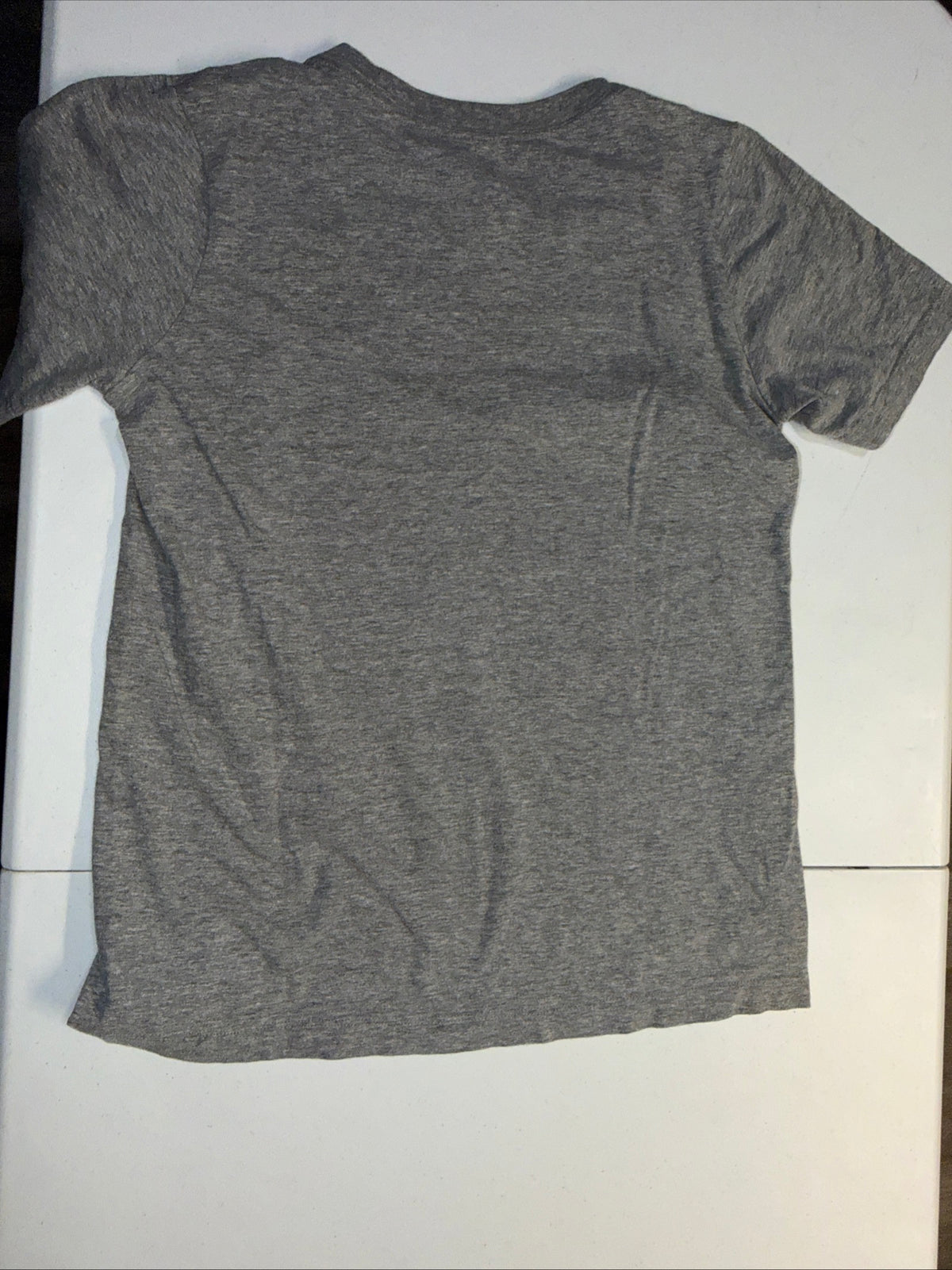 Nike Sportswear JDI Short Sleeve Crew Neck T-Shirt- Gray Youth Large