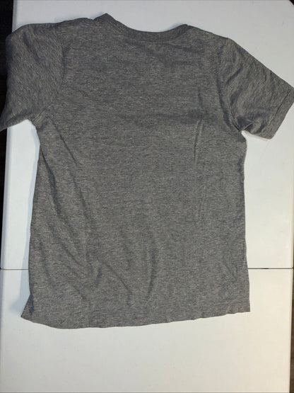 Nike Sportswear JDI Short Sleeve Crew Neck T-Shirt- Gray Youth Large