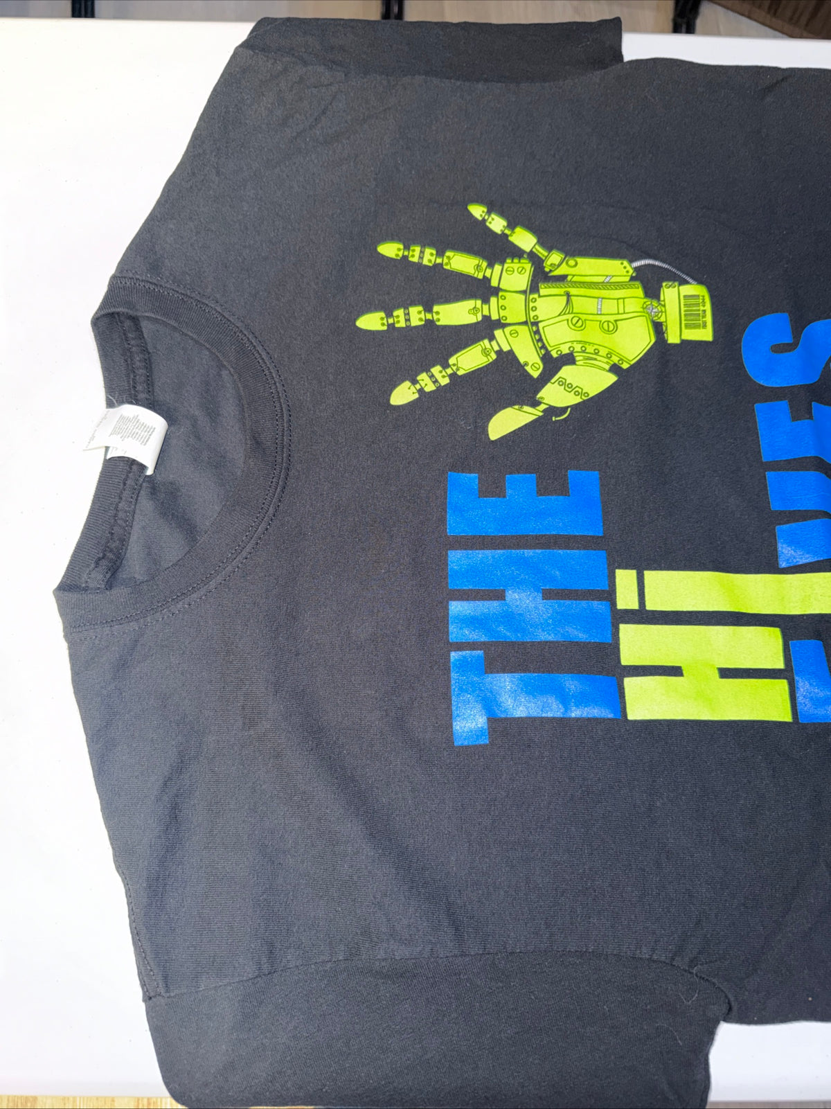 The Hi Fives Graphic Black T-Shirt Size M For Men 100% Cotton