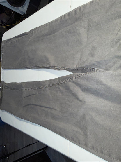 Calvin Klein Jeans Men’s Grey Straight Leg 5-Pocket Pants W32 L32