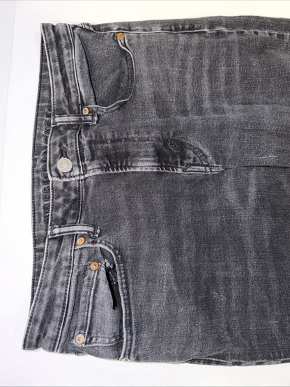 American Eagle Next Level Flex Jeans Men’s 32x28 Faded Black Slim Straight