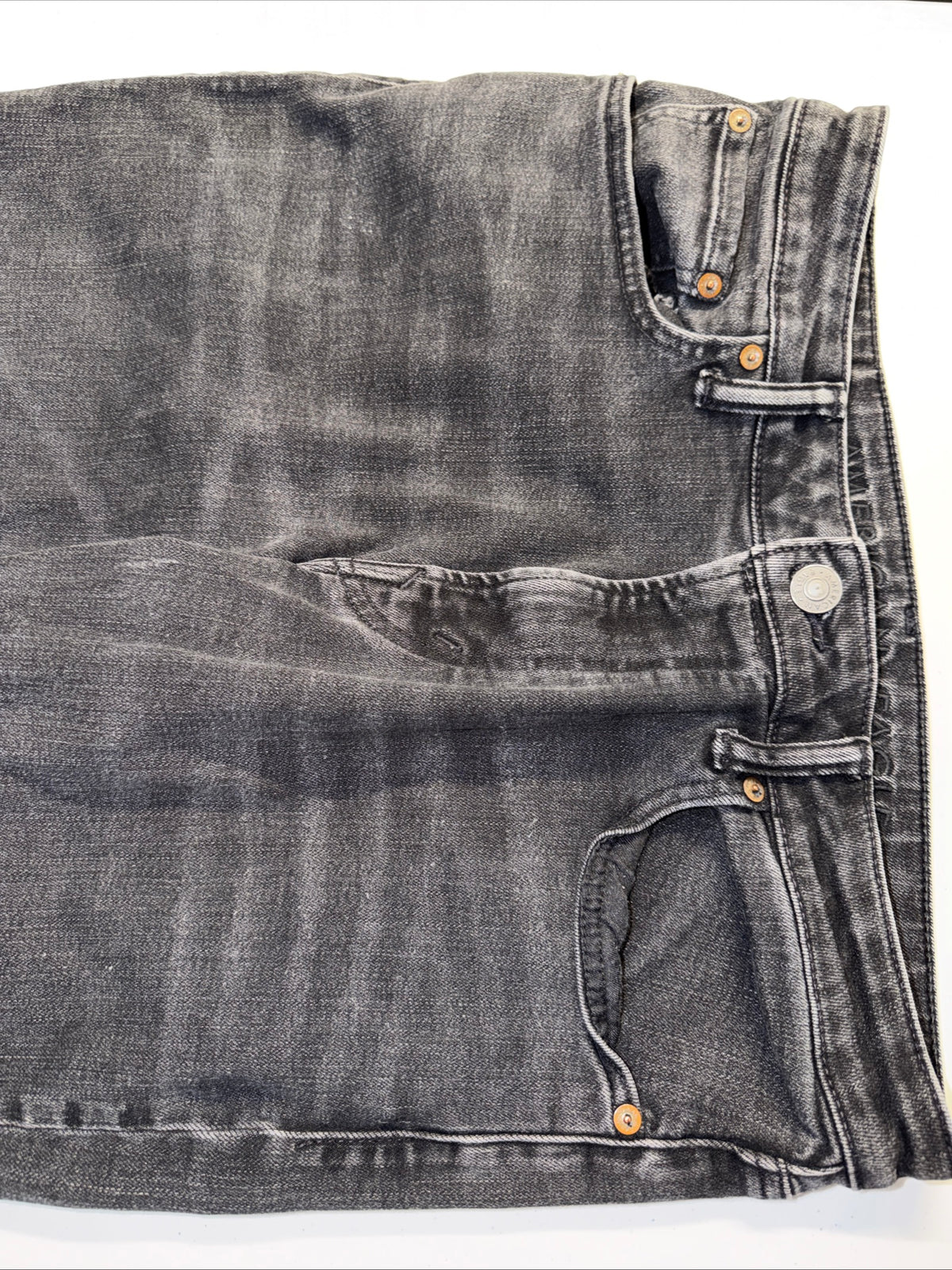 American Eagle Next Level Flex Jeans Men’s 32x28 Faded Black Slim Straight