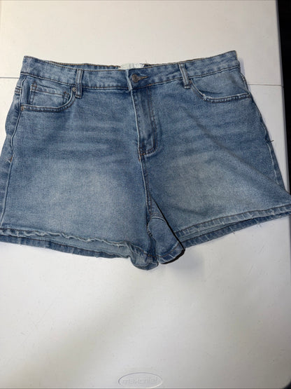 Project Rebel Jean Shorts Women’s Size 15 Light Wash Casual