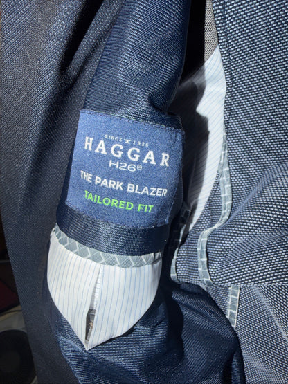 Men’s Hagger H26 The Park Blazer Tailored Fit Suit Jacket Size Small