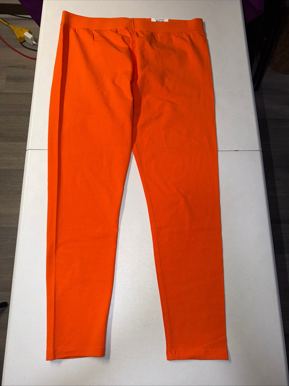 Style & Co. Vibrant Orange Pull-On Leggings- Size L (NWT)