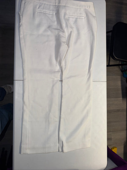 Worthington White Dress Pants Slacks Size 12 For Women