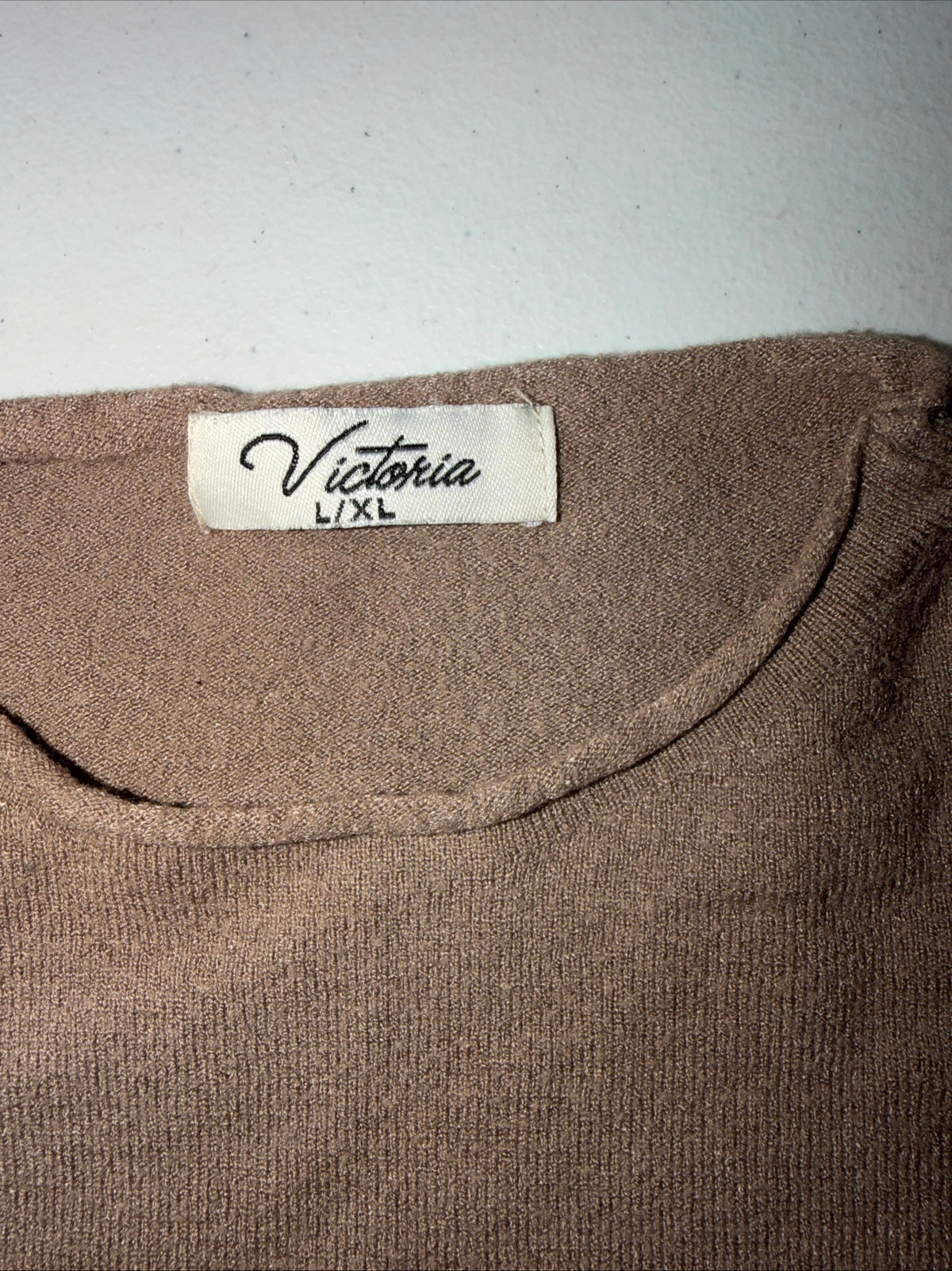Victoria High Heel Pearl & RhineStone Sweater Top “Party Shoes” Size L/XL